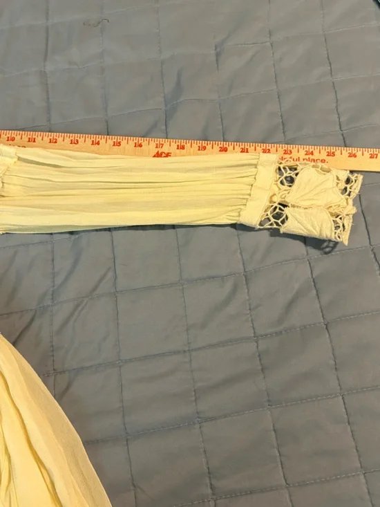 Free People dreamland cutwork mini dress size 10 - Picture 9 of 15